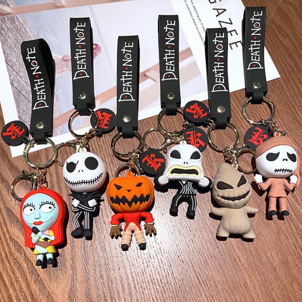 Halloween Painajainen ennen joulua Avaimenperä Auton avaimenperä A2