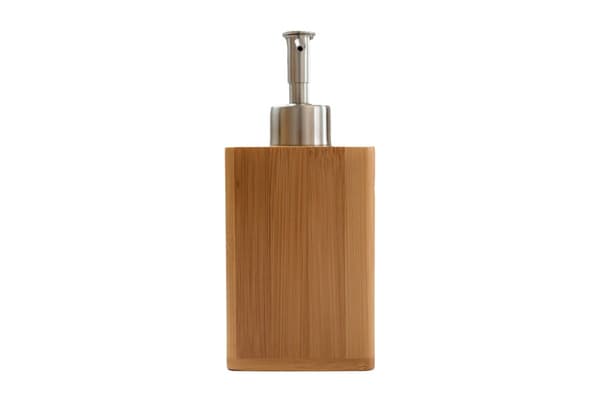 Såpedispenser Bamboo 200ml Volumetrisk Pumpedispenser Påfyllbar
