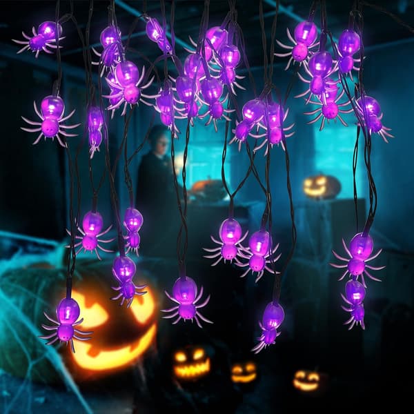 Spider Light String, Solar String Light, 30st (Spider)