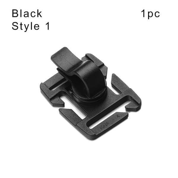 1/2/5 stk. D Ring Clip Mountain Clamp SORT 1 STIL 1 STIL 1