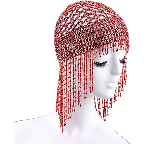 Fait à la main Exotique Cléopâtre Danse du Ventre Perlé Cap Headp