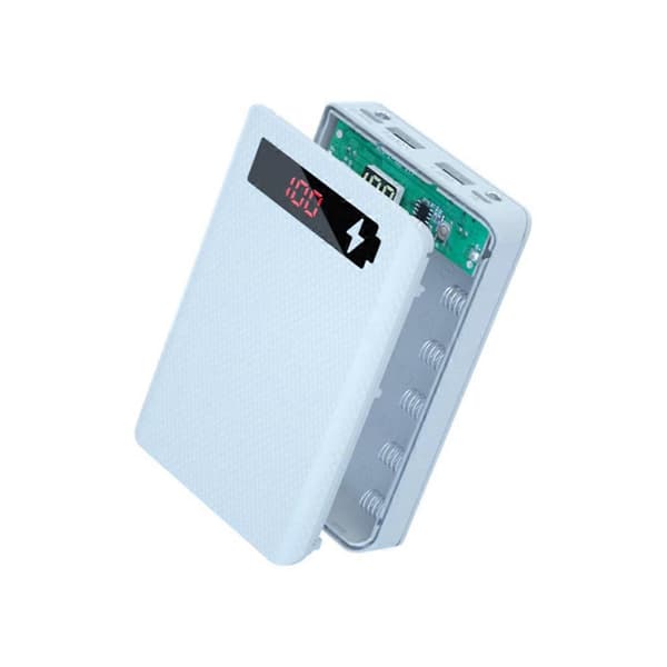 Universell Power Bank DIY for etuiholder 18650 avtakbar batteriladerboks