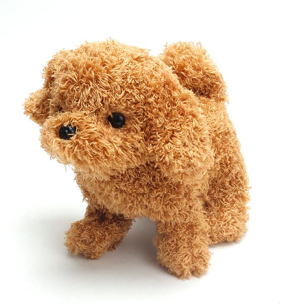 Kallad Walking Teddy Dog Toy Barns Simulering Elektrisk Hund