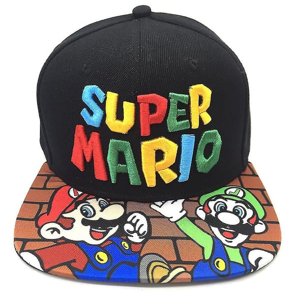 Super Mario Man Baseball-lippis Broderi Pikachu Urheilulippis