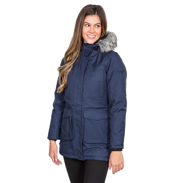 Trespass Dam/Dam Thundery Waterproof Jacket  Marinblå Navy XXS