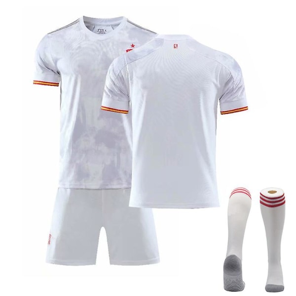 Espanja Jalkapallo Pelipaita Setit Lapsille/Nuorille ISCO 10 No number at away Kids 16(90-100CM)