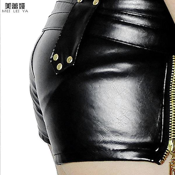 Kvinnor Short Denim Pant Night Club Charmig Design