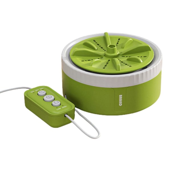 Mini Portable Washer USB -driven 3 Timing Modes Underkläderssockor green standard edition