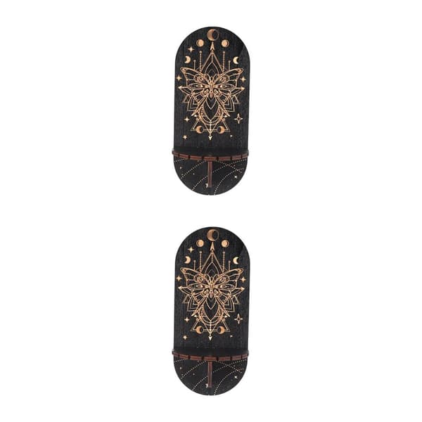 1/2/3/5 Krystalhylder Retrostil Nem installation til Butterfly 2PCS