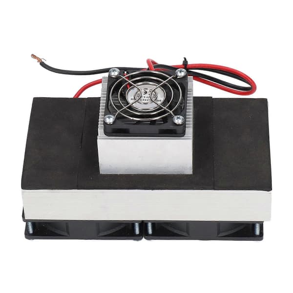 Halvlederkøler 12V Kølemaskine Køler DIY Radiator Luftkølingsenhed