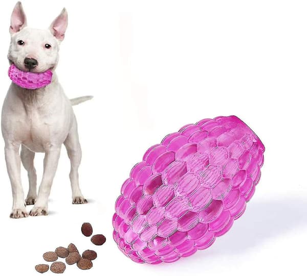 Hundleksaker för aggressiva tuggare Slitstarka hundbollsleksaker High Bounce Trea