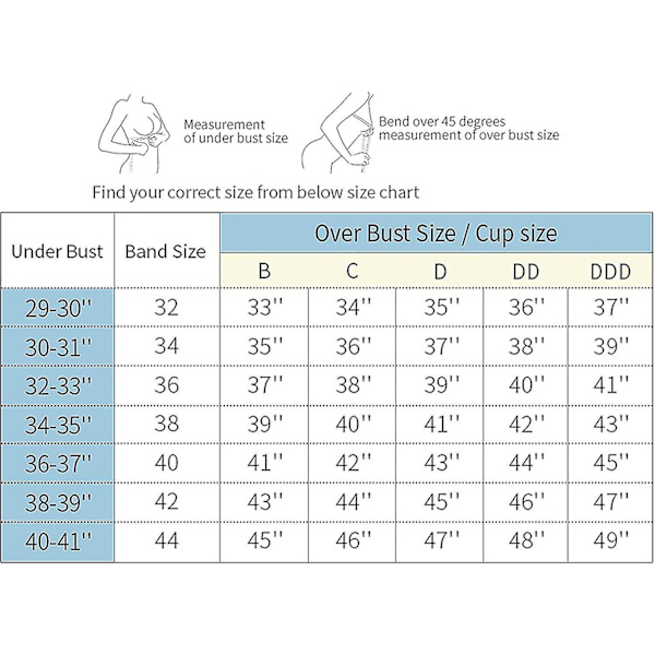 Kvinder 32-44(b-ddd) Hycomb BH Trådløs Sømløs High Side Underarmsfedt A-d Ccup