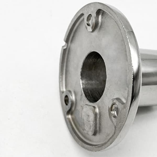 Boat Tube Pipe Base Rostfritt stål Marine Support Hardware, 25mm