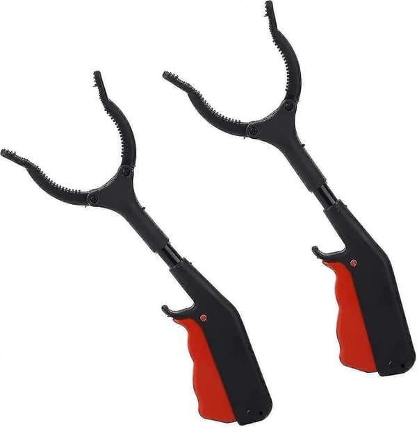 Pakke med 2 30 cm Barnegrepstenger, Eldre Kort Griper, Hagegrep, Samle Klips, Hygieniske Klips