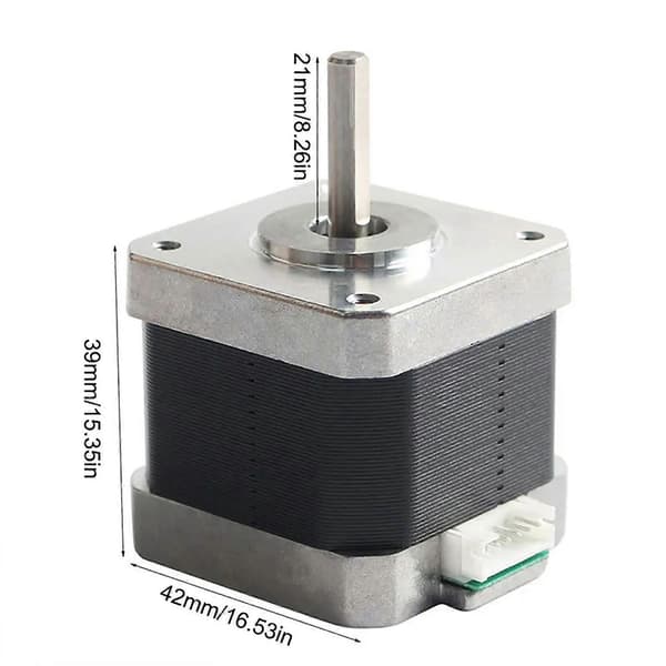 3D-printer stepmotor til Anycubic Mega 2-fase 1.5A 1.8 grader 40MM metal mikro-trin drivmotor 3D-printer CNC ekstruder dele tilbehør