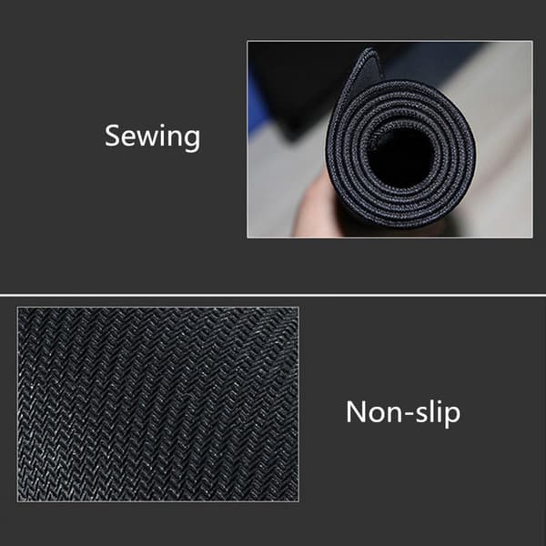 *XL Musematte (900 x 400 x 3 mm) Verdenskart Stor Spillmusematte*