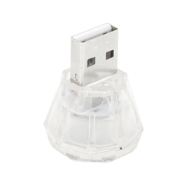 10 st Mini USB LED-lampa 5V Plug In Bil LED Interiörbelysningssats Universal för Bil Hem Kontor Rosa Ljus