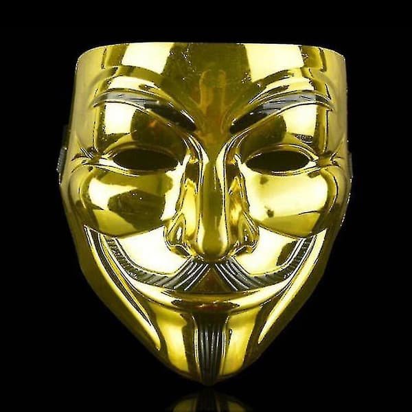 Halloween Anonym Er Vendetta Guy V Mask Party rekvisita