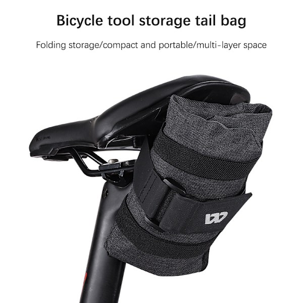 Cykelväska Verktygsväska Top Front Tube Ram Väska Pack Pouch Cyclin