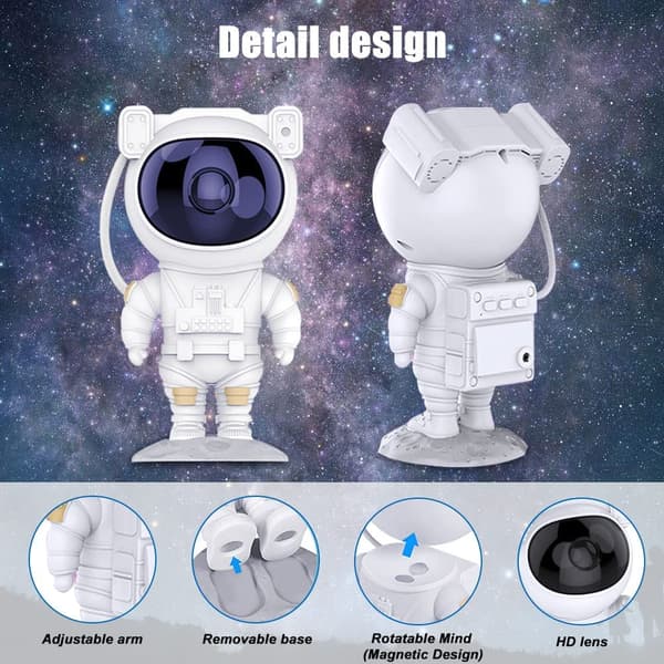 Star Sky-projektor, Astronaut Galaxy Nebula LED Astronaut