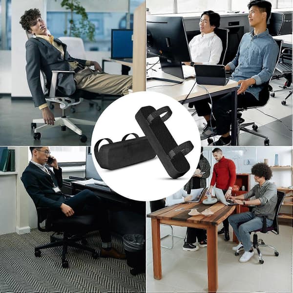 2 stk stol armlenspute, komfortable armlensputer, stol armlensputer, kontorstol armlenspute, for gaming kontorstol, rullestol