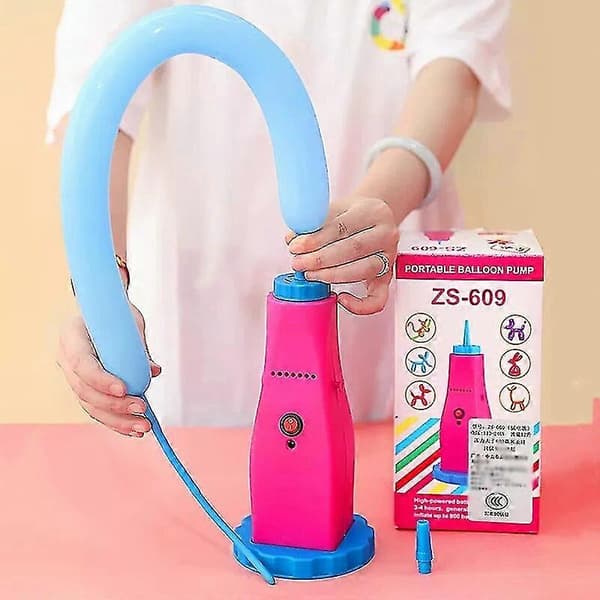 AC 100-240V Elektrisk Lang Bar Ballonpumpe Bærbar Ballonpustemaskine