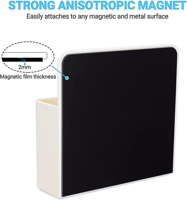 Magnetisk markørholder for whiteboards/kjøleskap/skap