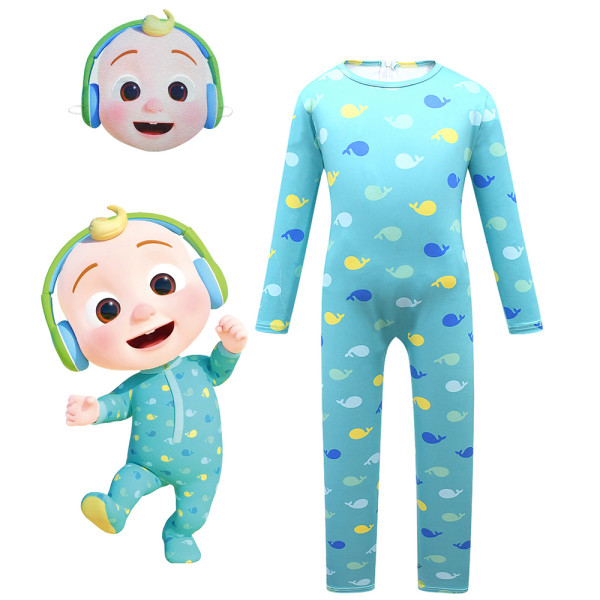 Halloween kostumer Cocomelon Cosplay Party Udklædning JJ Jumpsuits W 130cm