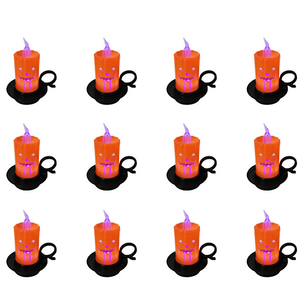12 st Halloween kopp ljus Led Light Halloween Flameless