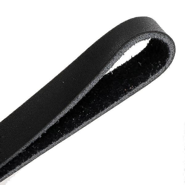 4x ersättningsarmband i äkta läder, koppling, handledsrem, svart