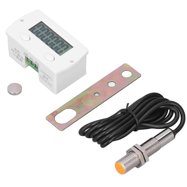 BERM 6-siffrig elektronisk räknare Mini digital magnetisk induktionsräknare 0-99999