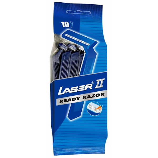 40 stk. barberblade Laser Ready2, Barberblade til mænd, drenge