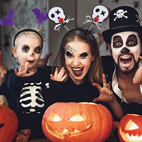 Halloween Edderkop Spøgelse Græskar Hårbøjle Djævel Pandebånd Style 3