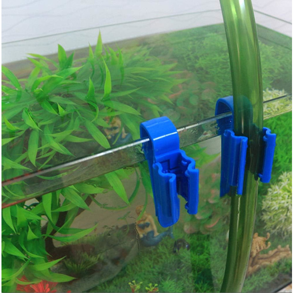 Akvariums slangeholder Multifunksjonell slangeklemme 8-16mm Akvarietilbehør 3stk