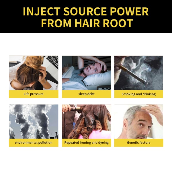 100 ml Kvinnligt hår mörkare schampo Snabbt Effektiv reparation Grå Vit Färg Färg Kropp Naturligt Ekologiskt Schampo Hårvårdsmaterial