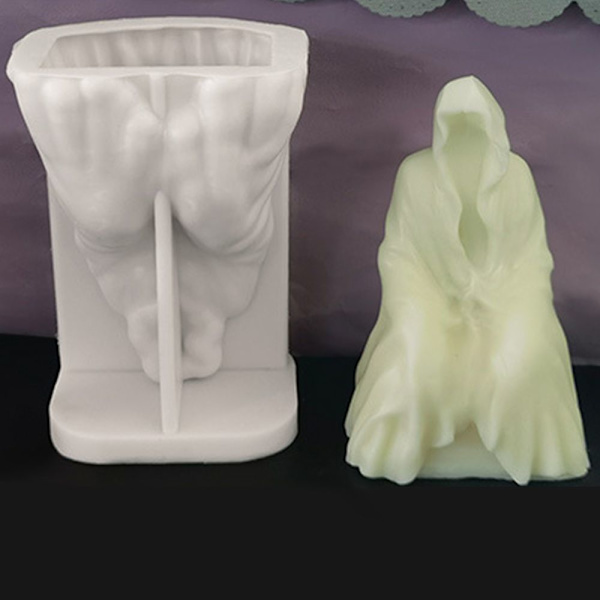Halloween lysform silikonform