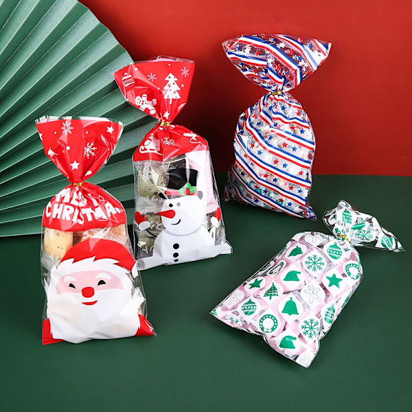50 stk. julegodteposer Bagning Emballage STYLEA