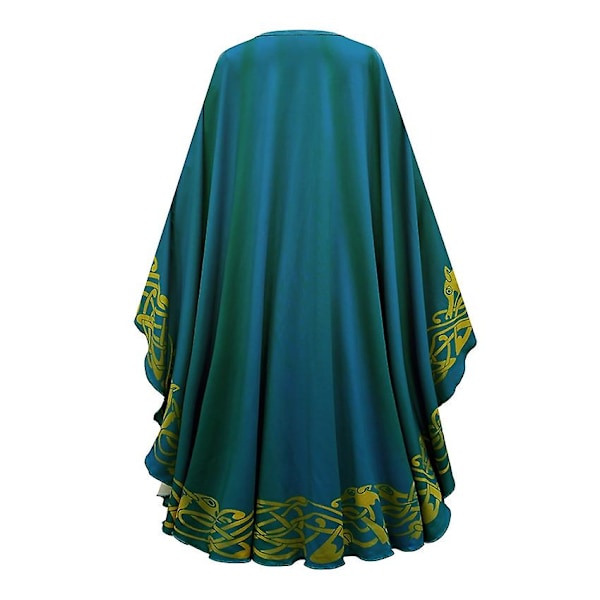 Rohkea Merida Asut Tyttö Takki Halloween Asut Lapsille Neito Haori Asu Merida Cosplay Anime Hieno Karnevaali Fantasia Dress 150 (for 140-150cm)