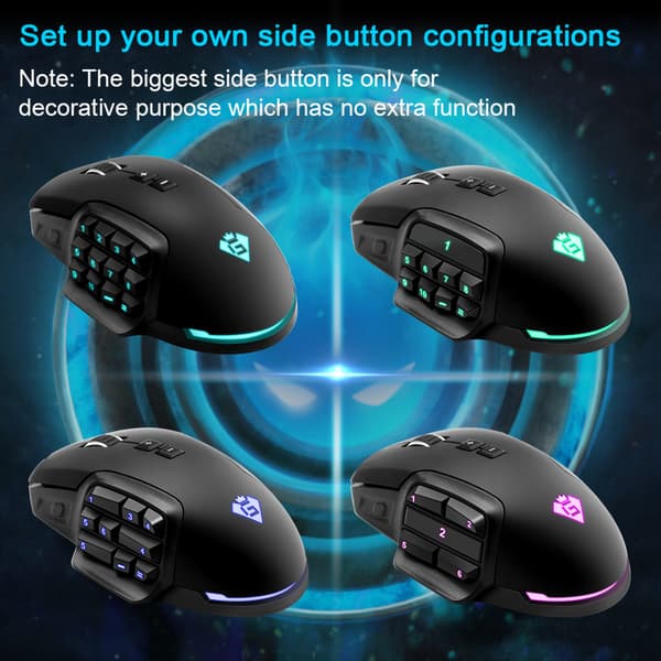 Kablet gamingmus 24000dpi gamingmus \"System\"