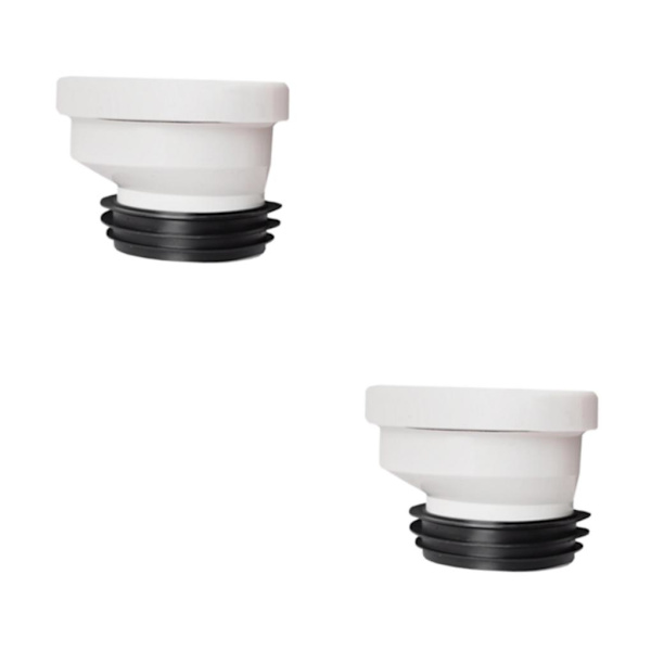 1/2/3/5 Offset WC-laipan liitin PVC virtsasäiliöiden korjaukseen Remove 2cm 2PCS