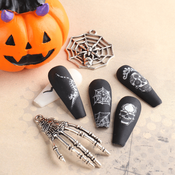 Halloween-kynnet, Tekokynnet naisille ja tytöille style 2
