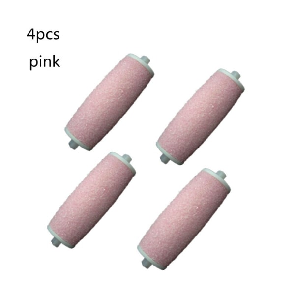 Elektrisk pedikyr maskin skjønnhetsverktøy pink 5pcs