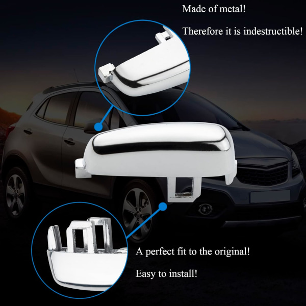 Legering handbromsknapp med fjäder till Opel Mokka 2012-2018