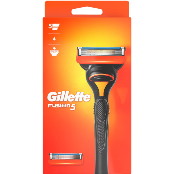 Barberhøvel Fusion5 2 stk barberblader