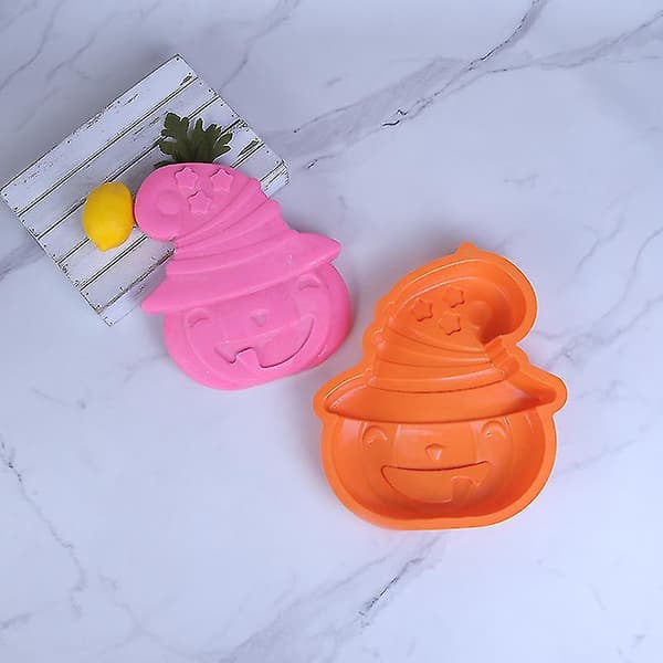 Silikonform Halloween Spøkelsesdukke Bakeform Gresskarbaby