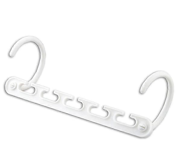 8 tilaa säästävän monitoimiripustimen sarja kaappeihin (8 ripustimen pakkaus) 23*8cm