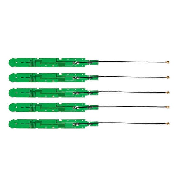 5 STK/parti GSM/4G/3G Innebygd kretskortantenne 1.13 Linje 13cm Lang IPEX