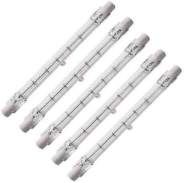 5 stk. Belysning 1000w Halogen R7s Energibesparende Lineære Halogen Flomlys Sikkerhetslyspærer J189