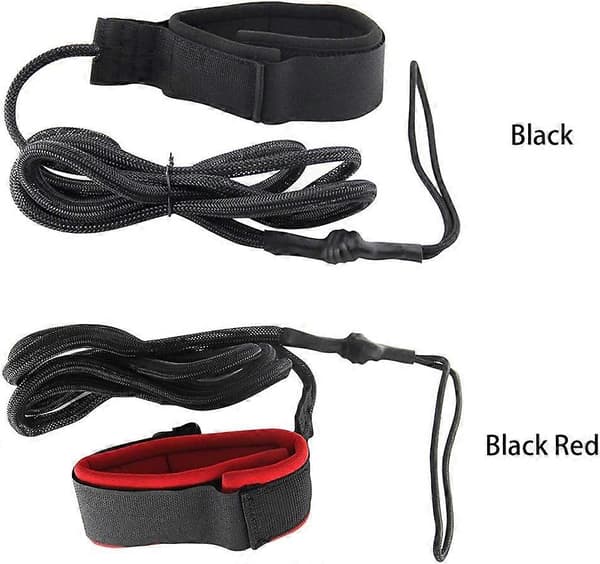 Surfboard Leash, PVC Surfboard Leash Fodline Sikkerhedsline Ankelstrop Beskyttelse til Shortboard, Longboard, Paddleboard