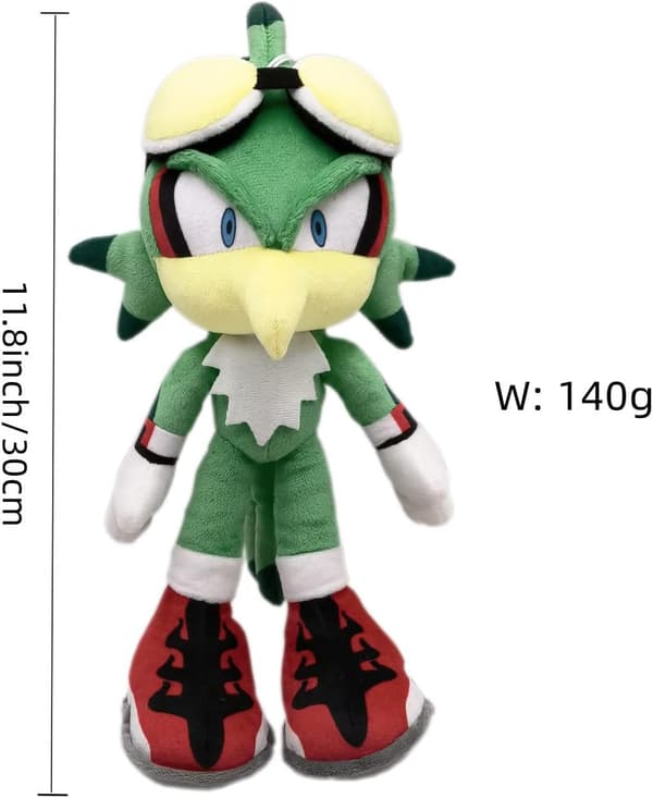 30 cm / 11,8 tuuman pehmolelu, Evil Sonic -pehmodoll, tumma Soni